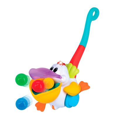 Іграшка-каталка Kiddi Smart Пелікан-Витівник (064642)