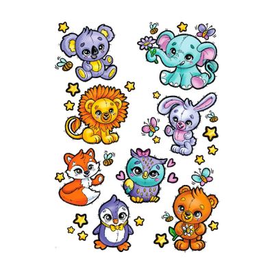 Набір тату для тіла Arley Sign Плюшеві звірята (1505)