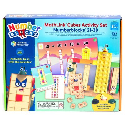 Навчальний набір Learning Resources Numberblocks Mathlink Вчимося рахувати 21-30 (HM96321-UK)