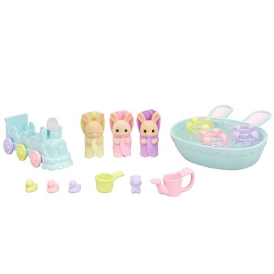 Ігровий набір Sylvanian Families Купання трійні молочних кроленят (5707)