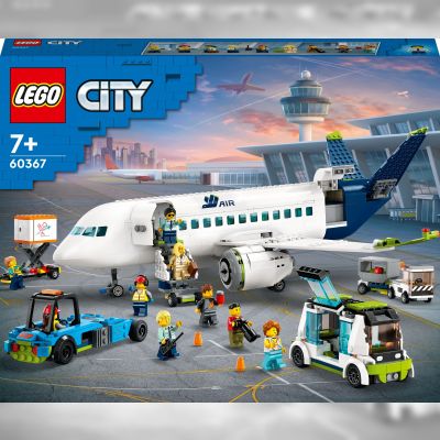 Конструктор LEGO City Пасажирський літак (60367)