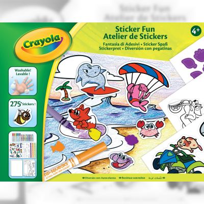 Набір для творчості Crayola з наліпками (256278.006)