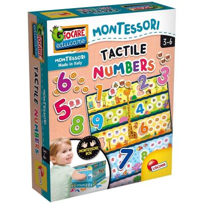 Розвивальна гра Lisciani Тактильні цифри Монтессорі (EX72453)