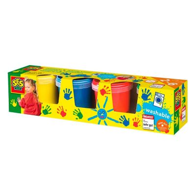 Набір фарб Пальчикові фарби SES (0305S)