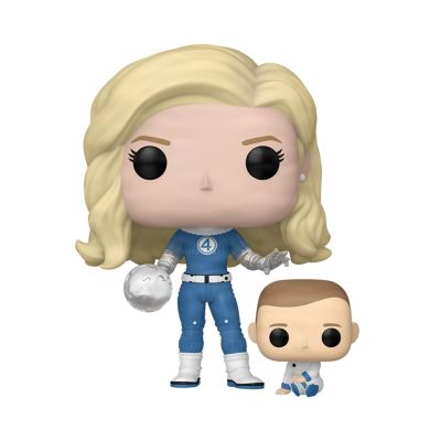 Набір фігурок Funko Pop! Фантастична Четвірка: Перші Кроки Невидима жінка і Франклін (83583)
