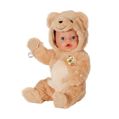 Пупс Baby Born Bear world Емма у костюмі ведмедика з аксесуарами 43 см (837115)