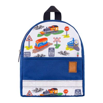 Рюкзак Zo Zoo Потяги синій водонепроникний (1100145-1)