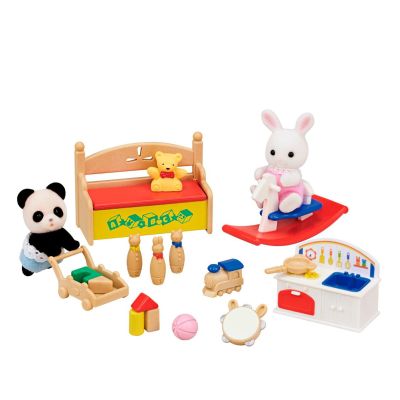 Ігровий набір Sylvanian Families Дитяча ігрова кімната з пандою і кроликом (5709)