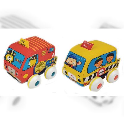 Ігровий набір K’s Kids Шкільний автобус та пожежна машина (KA10835-GB)