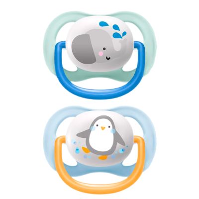 Пустушка Avent Ultra Air Animal ортодонтична 2 шт (SCF080/05)