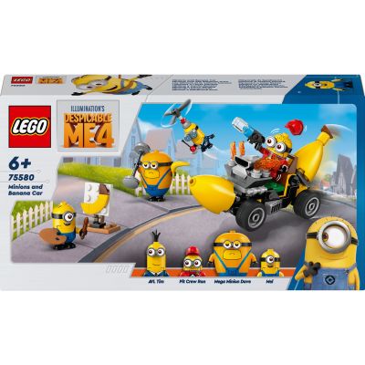 Конструктор LEGO Despicable Me Посіпаки й банановий автомобіль (75580)