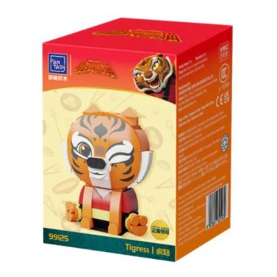 Конструктор Pantasy Kung Fu Panda Сидячий малюк Тигриця 138 елементів (99125)