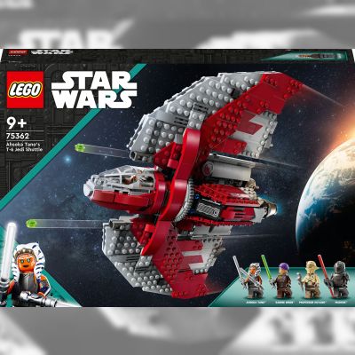 Конструктор LEGO Star Wars Шатл джедаїв Т-6 Асоки Тано (75362)