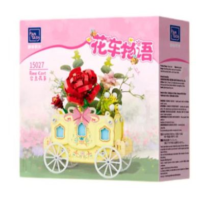 Конструктор Pantasy Original Flower Cart Кошик із трояндами 264 елементи (15027)