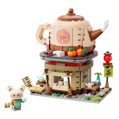 Конструктор Pantasy Kung Fu Panda Міні Вид на вулицю Чайна лавка Шифу 335 елементів (86507)