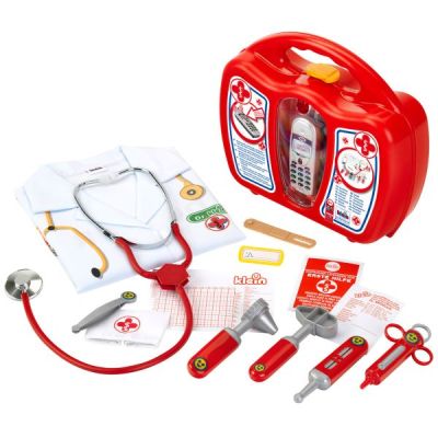 Ігровий набір лікаря Klein з халатом та мобільним телефоном (4353 PRO)