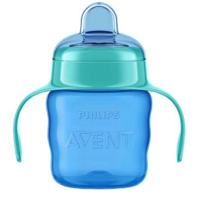 Поїльник Avent з м'яким носиком блакитний (SCF551/05)