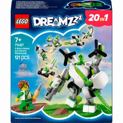 Конструктор LEGO DREAMZzz Робот Зет-Блоб та гоночні пригоди (71487)