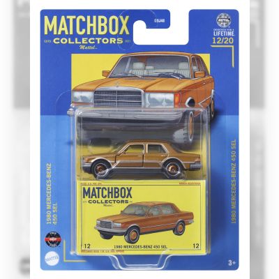 Автомодель Matchbox Collectors 1980 Mercedes-Benz 450 sel (GBJ48/HVW07)