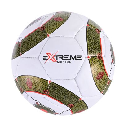 М'яч футбольний Extreme motion №5 білий з чорним (FP098/2)