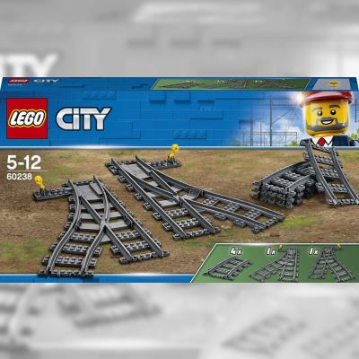 Конструктор LEGO City Стрілочний перевід (60238)