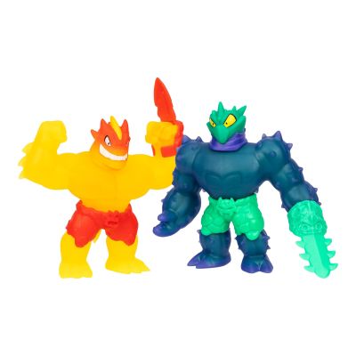 Ігровий набір ​стретч-антистрес Goo Jit Zu Meteor Madness Флайм Блейзагон та Кактікус (124573)