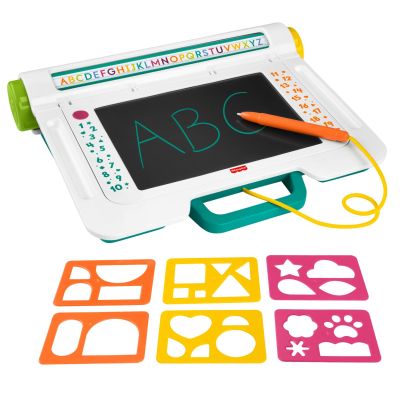 Навчальна іграшка Fisher-Price Дошка-планшет Малюємо та навчаємося (JDL70)