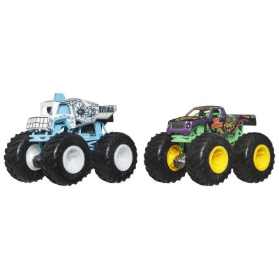 Набір машинок Hot Wheels Monster Trucks Bionic bruiser vs Test subject (FYJ64/JCC68)