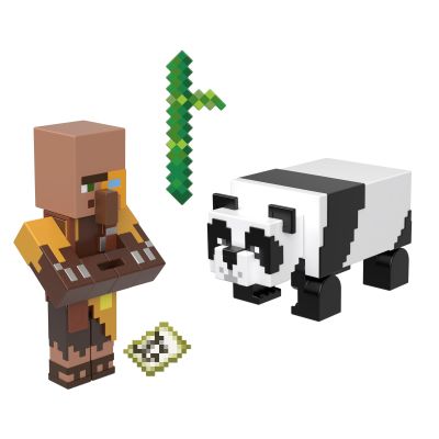 Набір фігурок Minecraft Jungle cartographer and panda (GTT53/4)