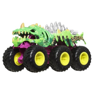 Автомодель Hot Wheels Monster Trucks Супер-тягач Skelesaurus (HWN86/9)
