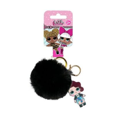 Брелок Cerda Acrilico pom-pom LOL чорний (CERDA-2600000564/3)
