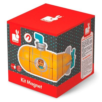 Розвивальна іграшка Janod Субмарина збірна дерево (J05219)