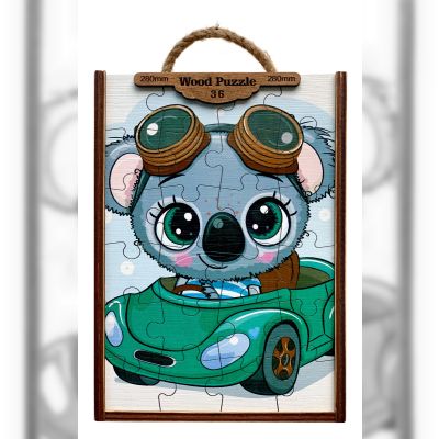 Пазл дерев'яний Tatev Коала 36 деталей (4820231170442)