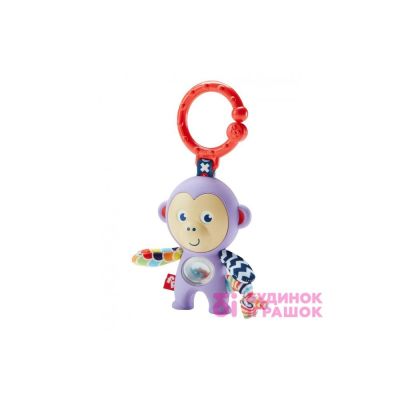 Брязкальце-прорізувач Веселі тварини Fisher-Price4 виду в асортименті (DYF90)