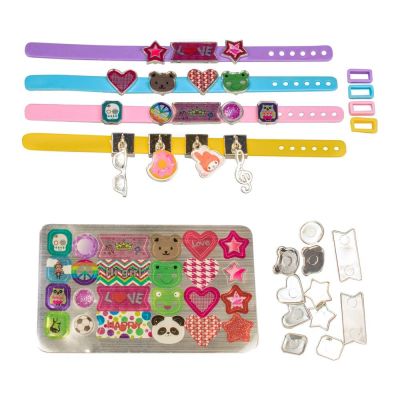 Набір для створення браслетів Qunxing Fashion star Браслети модниці з наклейками (868-46)