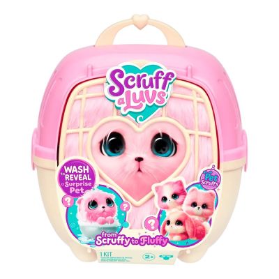 ​М'яка іграшка-сюрприз Scruff a Luvs Кудлате перетворення пудровий (30326)