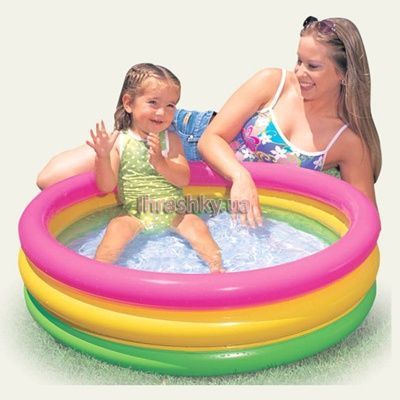 Басейн надувний INTEX Барвистий 68 л (58924)