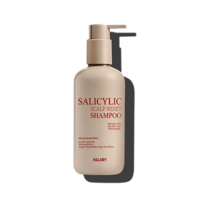Саліциловий шампунь для відновлення шкіри голови Hillary Salicylic Scalp Reset Shampoo, 400 мл