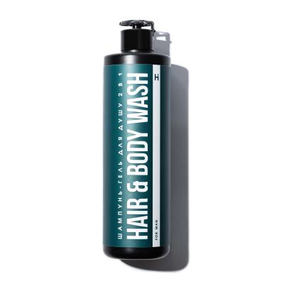 Шампунь-гель для душу 2 в 1 Hillary Hair & Вody Wash For Man, 500 мл