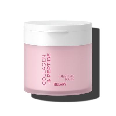 Відлущувальні тонер-педи з колагеном та пептидами Hillary Collagen & Peptide Peeling Pads, 60 шт