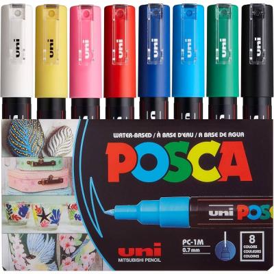 ​Набір маркерів UNI Posca 8 шт (PC-1M 8C)