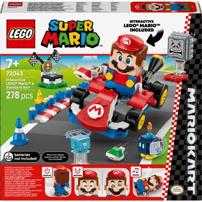 Конструктор LEGO Super Mario Mario Kart – Interactive LEGO Mario та Standard Kart (72043)