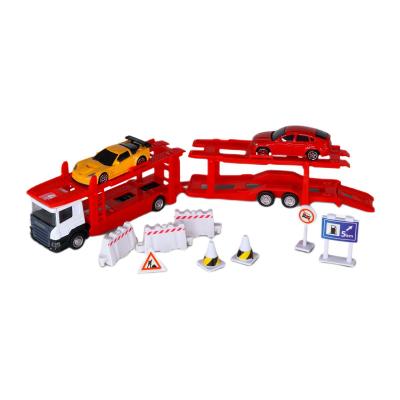 Ігровий набір TechnoDrive Автоперевізник Scania 2 машини, аксесуари (250415U)