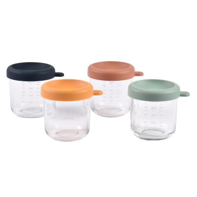 Набір контейнерів для зберігання Beaba скляних 4 шт (914009)