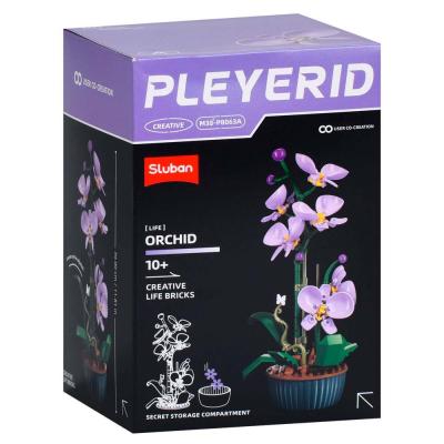 Конструктор Sluban Бузкові орхідеї (M38-P8063A)