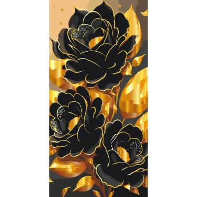 ​Картина за номерами Art Craft Витончені квіти з металізованими фарбами 40 х 80 см (11549-AC)