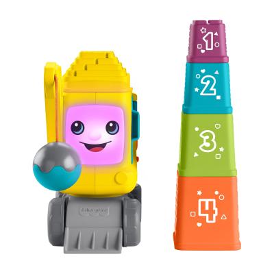 ​Машинка Fisher-Price Рахуй та складай Веселий кран (HRP32​)