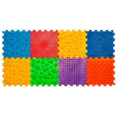 Масажний килимок Ortek Мікс Пазли 8 елементів з грою Лісові пригоди (4820264130123)