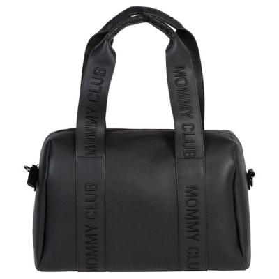 Сумка Childhome Mommy club Signature vegan leather black (CWMCSLBL)