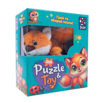 Пазли De.tail Лисеня 260 деталей (DT200-12)
